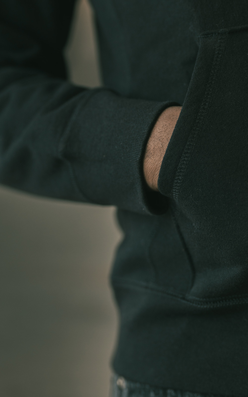 3sixteen Heavyweight Zip Hoody Black | Cultizm