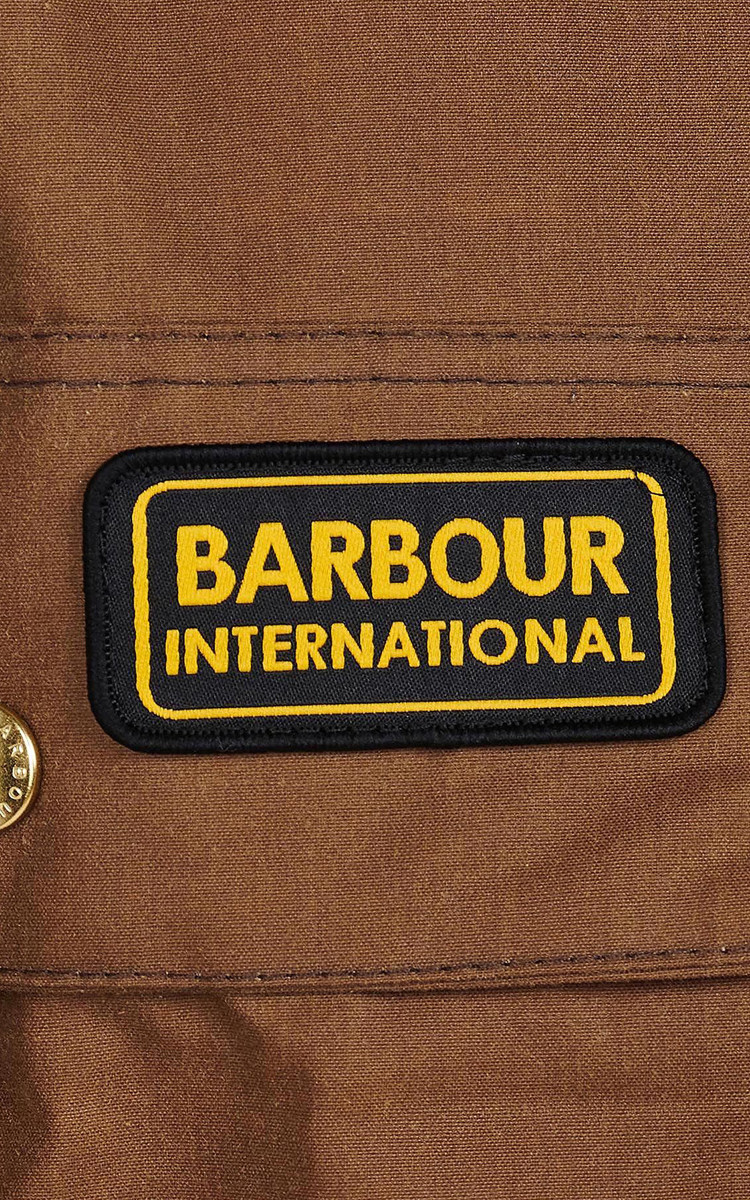 サリ Barbour leather international M Barbour Vintage International Leather Jacket | Uncrate