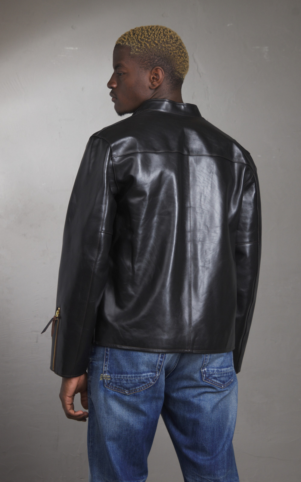 Y'2 Leather PR-64 Vintage Horsehide Single Riders Leather