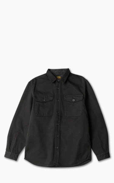 Benzak BWS-04 Scout Overshirt Sateen Military Black