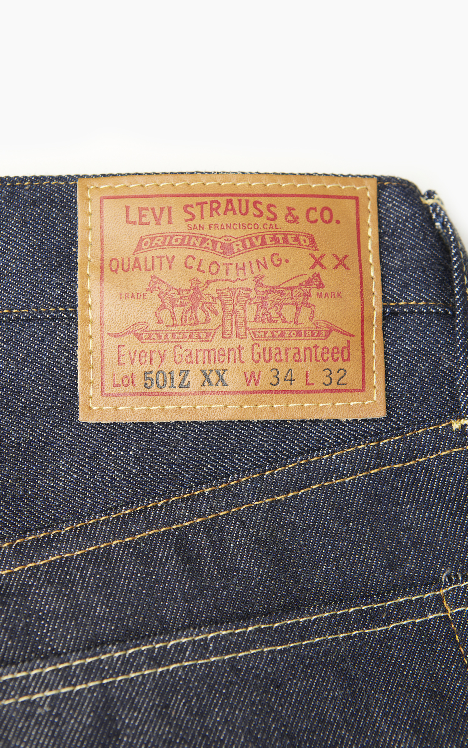 Levi's® Vintage Clothing 1954 501 Jeans Dark Indigo Rigid