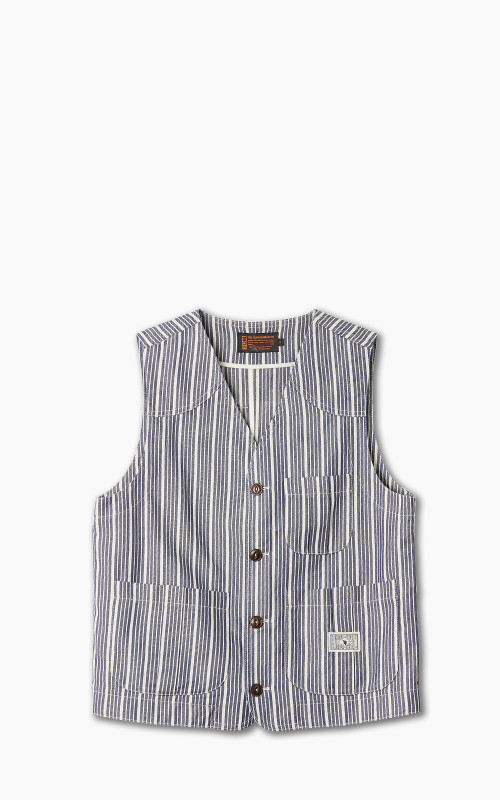 The Quartermaster Fisherman Vest Striped