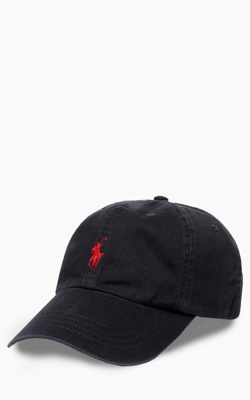 Polo Ralph Lauren Cotton Chino Baseball Cap Black