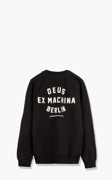 Deus Ex Machina Berlin Address Crew Black DMW48259G