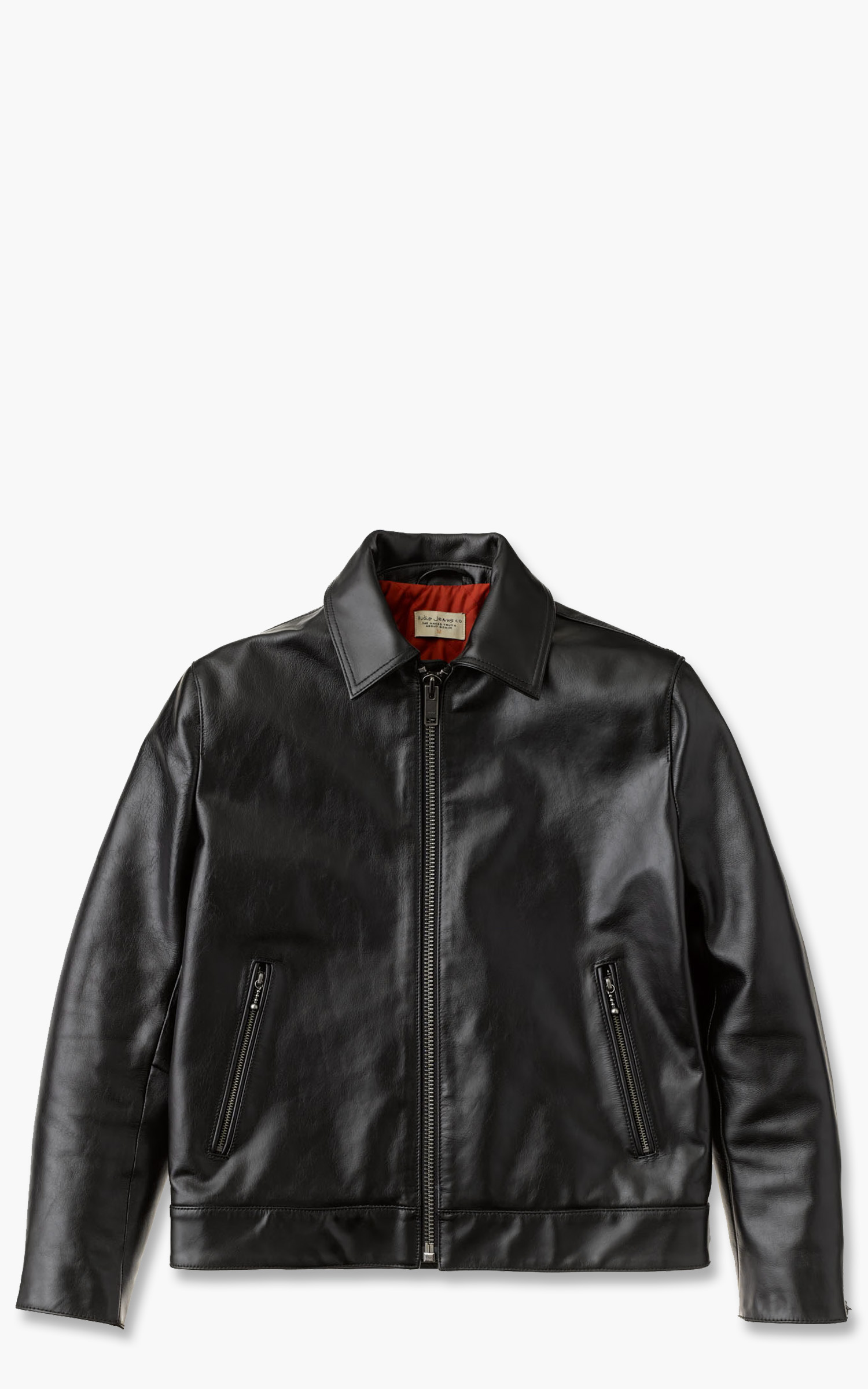 Nudie Jeans Eddy Leather Jacket Black | Cultizm