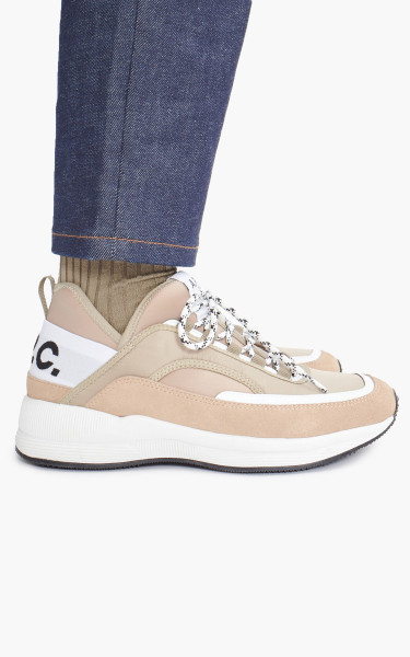 A.P.C. Run Around Sneakers Taupe
