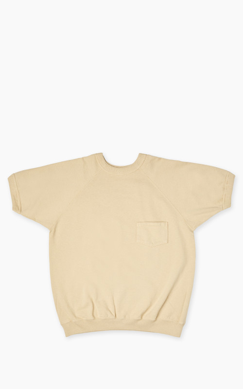 Warehouse & Co. Lot 4105 Short Sleeve Pocket Sweatshirt Dark Beige