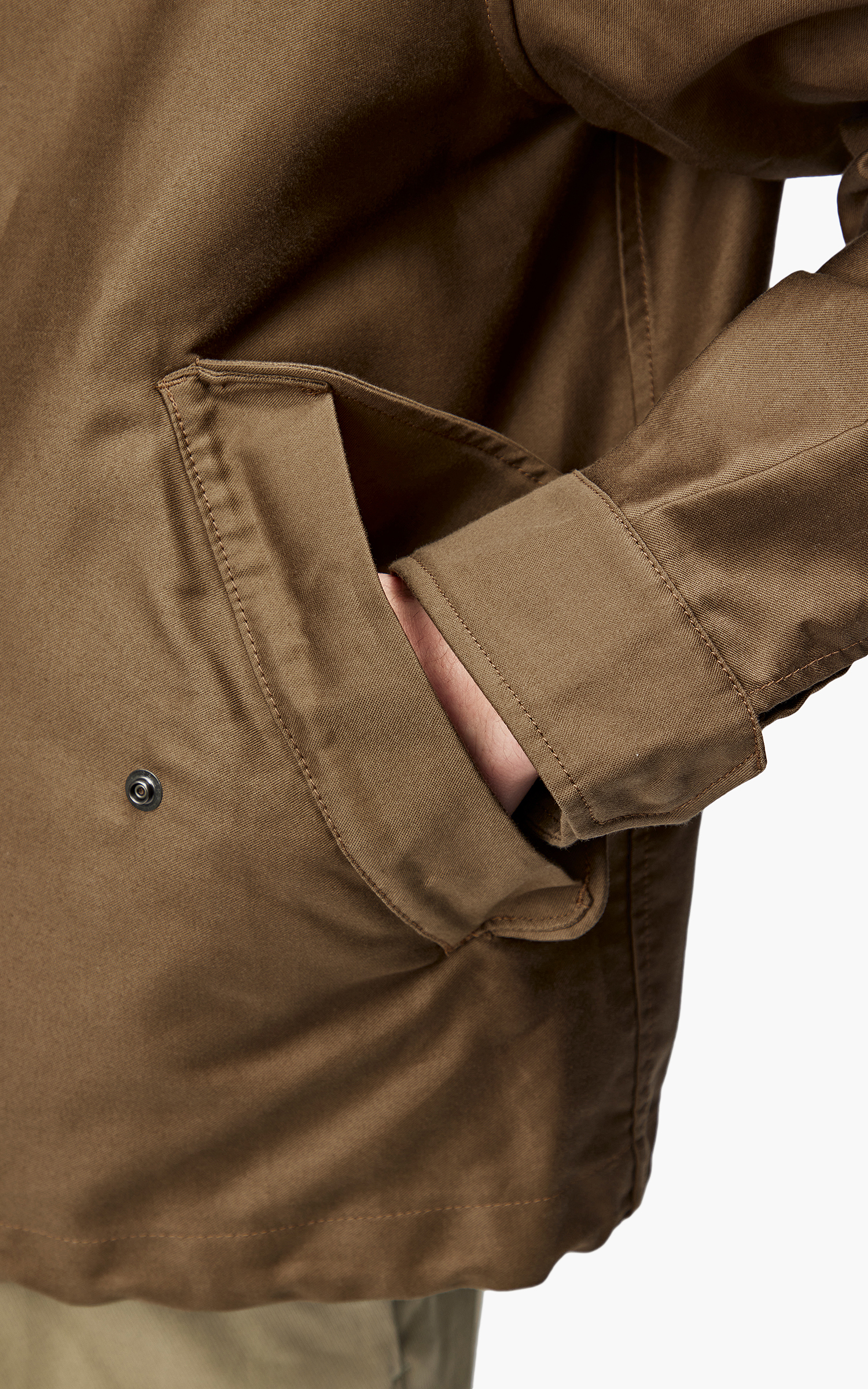 Markaware 'Marka' Field Jacket Short Mocha | Cultizm