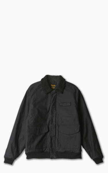 Benzak BBJ-03 Flight Jacket M65 Reverse Sateen Twill Black