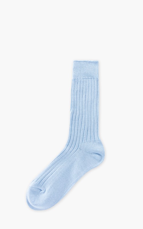 Lady White Co. Athletic Socks Light Blue