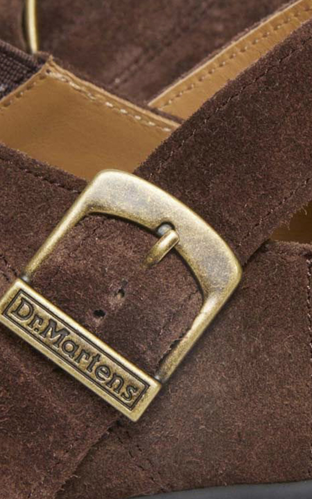 Dr. Martens Isham Buckle Mule Desert Oasis Suede Dark Brown Dr. Martens Isham Buckle Mule Desert Oasis Suede Dark Brown