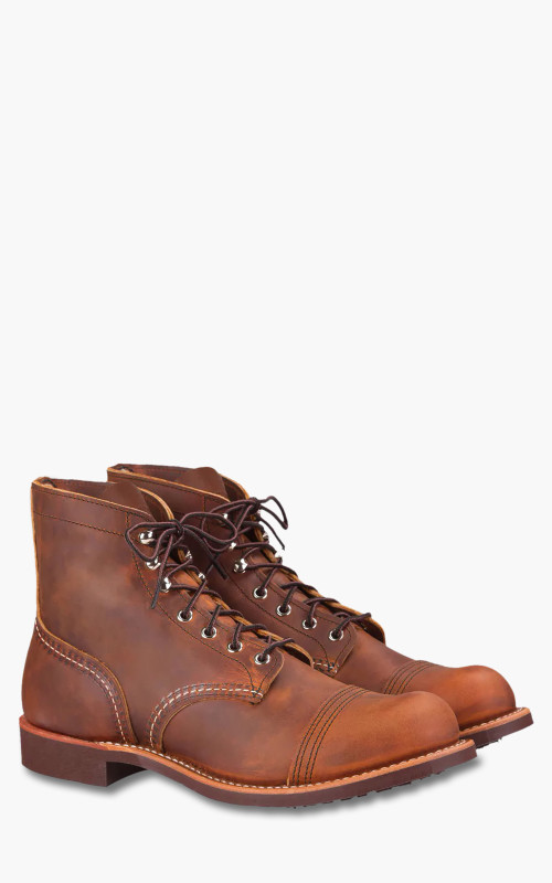 Red Wing Shoes 8085D Iron Ranger Copper Rough & Tough