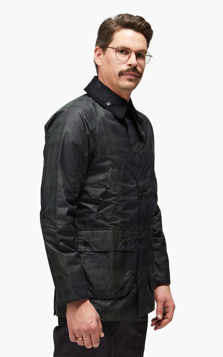 Barbour SL Bedale Wax Jacket Blackwatch | Cultizm