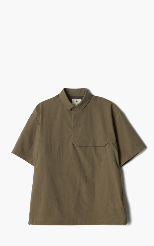 Snow Peak Quick Dry Polo Shirt Brown SH-22SU001BR