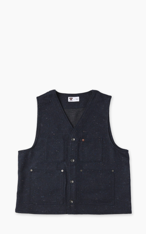 Tellason JK Vest Tommy Wool Navy