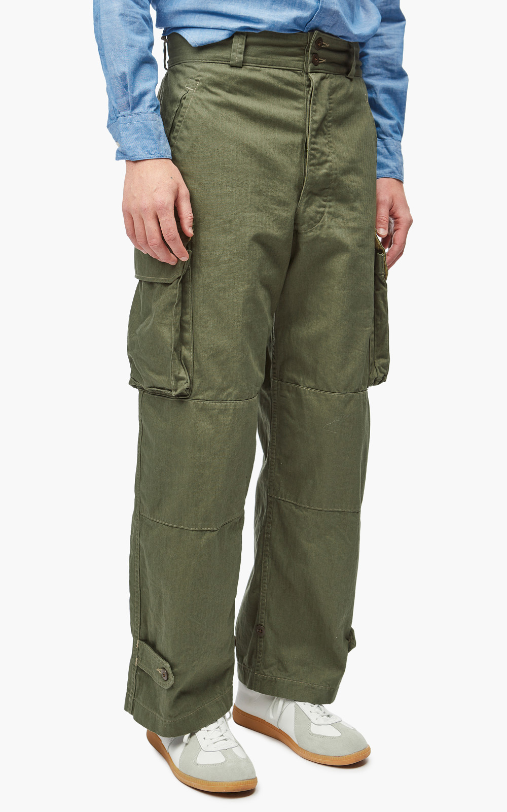サルセーション Crotch 薄れる Pants Army Green サルセーション Crotch 薄れる Pants Army Green