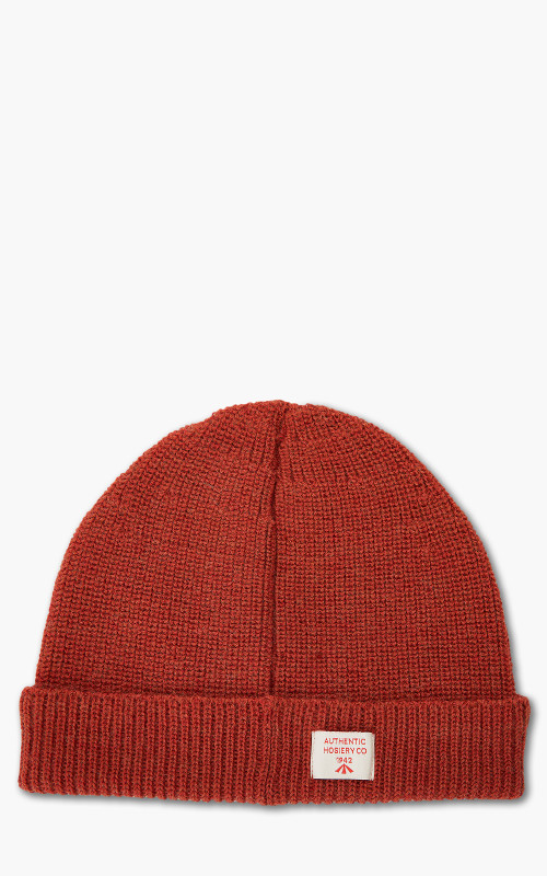 Nigel Cabourn Solid Beanie Wool Orange