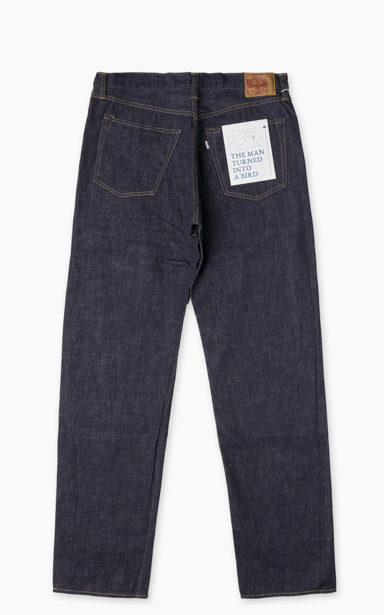 【EZKATON】★男女兼用★24AW MEDIUM INDIGO DENIM PANTS Julian