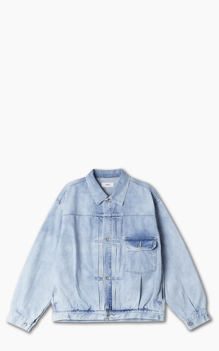 Markaware 'Marka' Type-1 Denim Jacket Faded Indigo | Cultizm