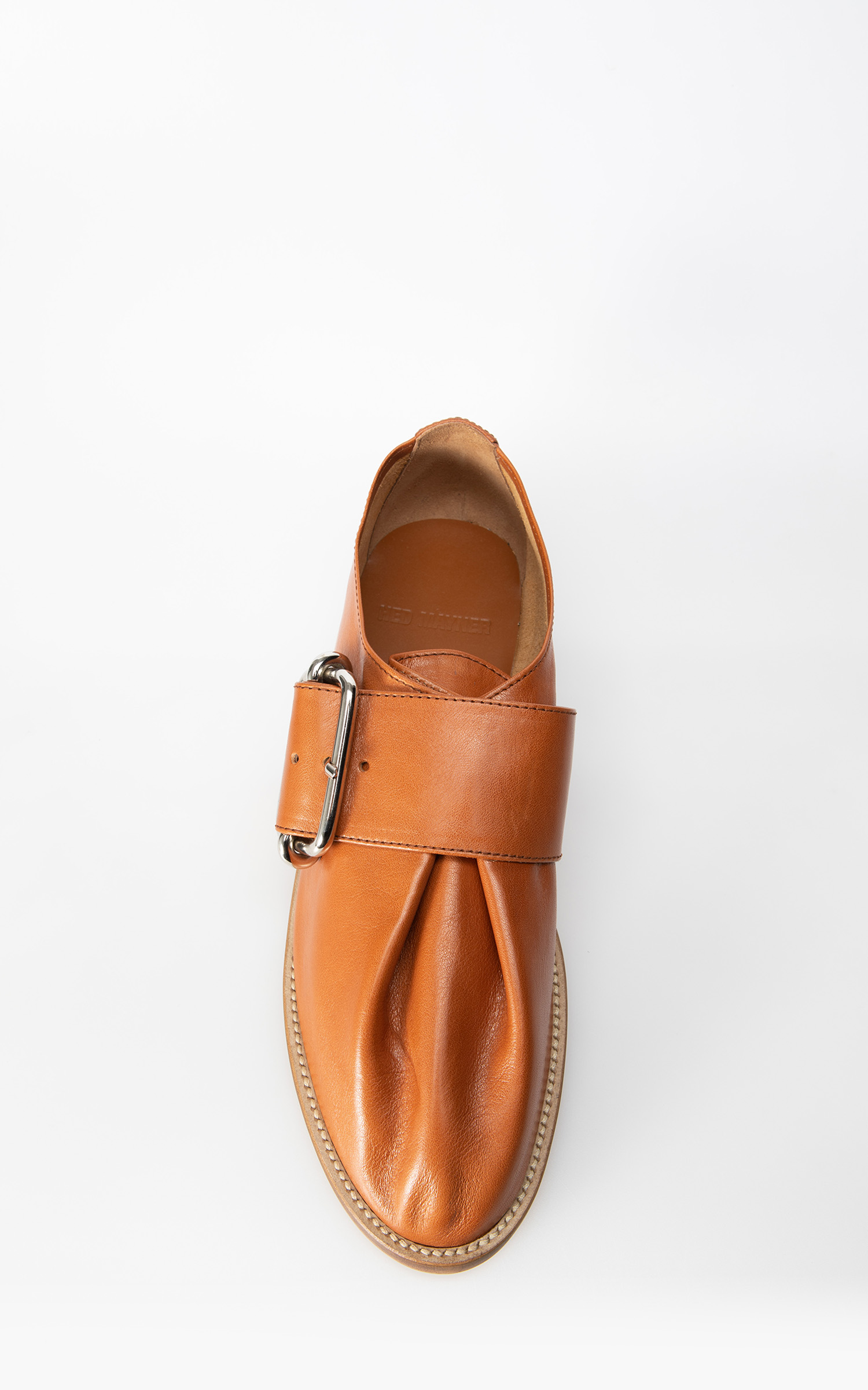 Hed Mayner A90 Monk Shoes Brown | Cultizm