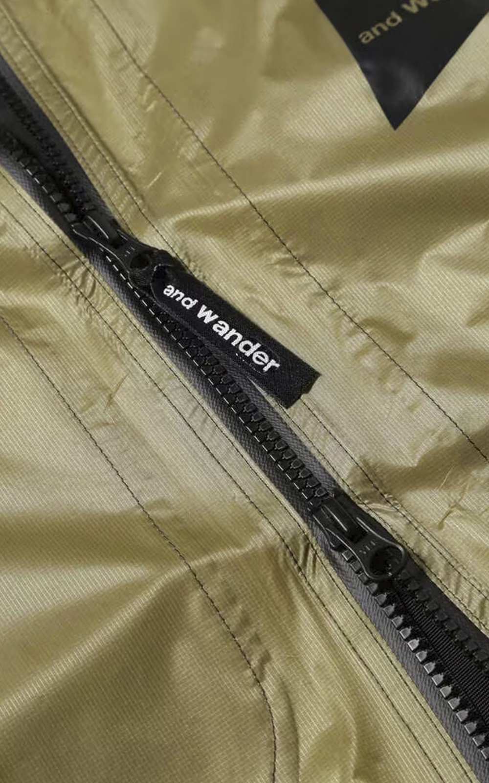 and wander Fly Rain Long Coat Beige | Cultizm and wander Fly Rain Long Coat Beige | Cultizm