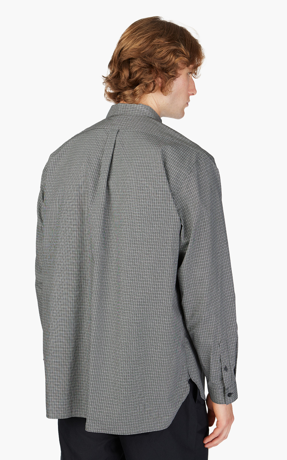 KRISVANASSCHE 4Pocket Check Shirt シルク混紡 kink