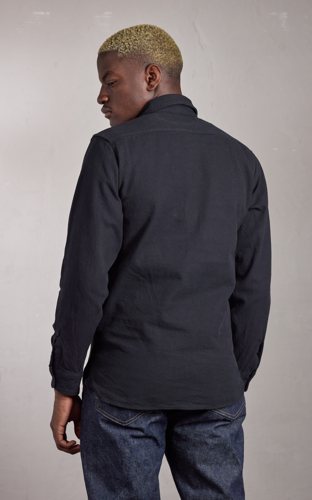 Houston Solid Viera Shirt Heavy Ounce Black Cultizm