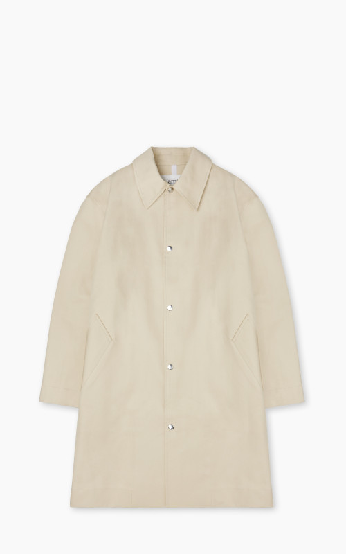 AMI Paris Mac Coat Vanilla