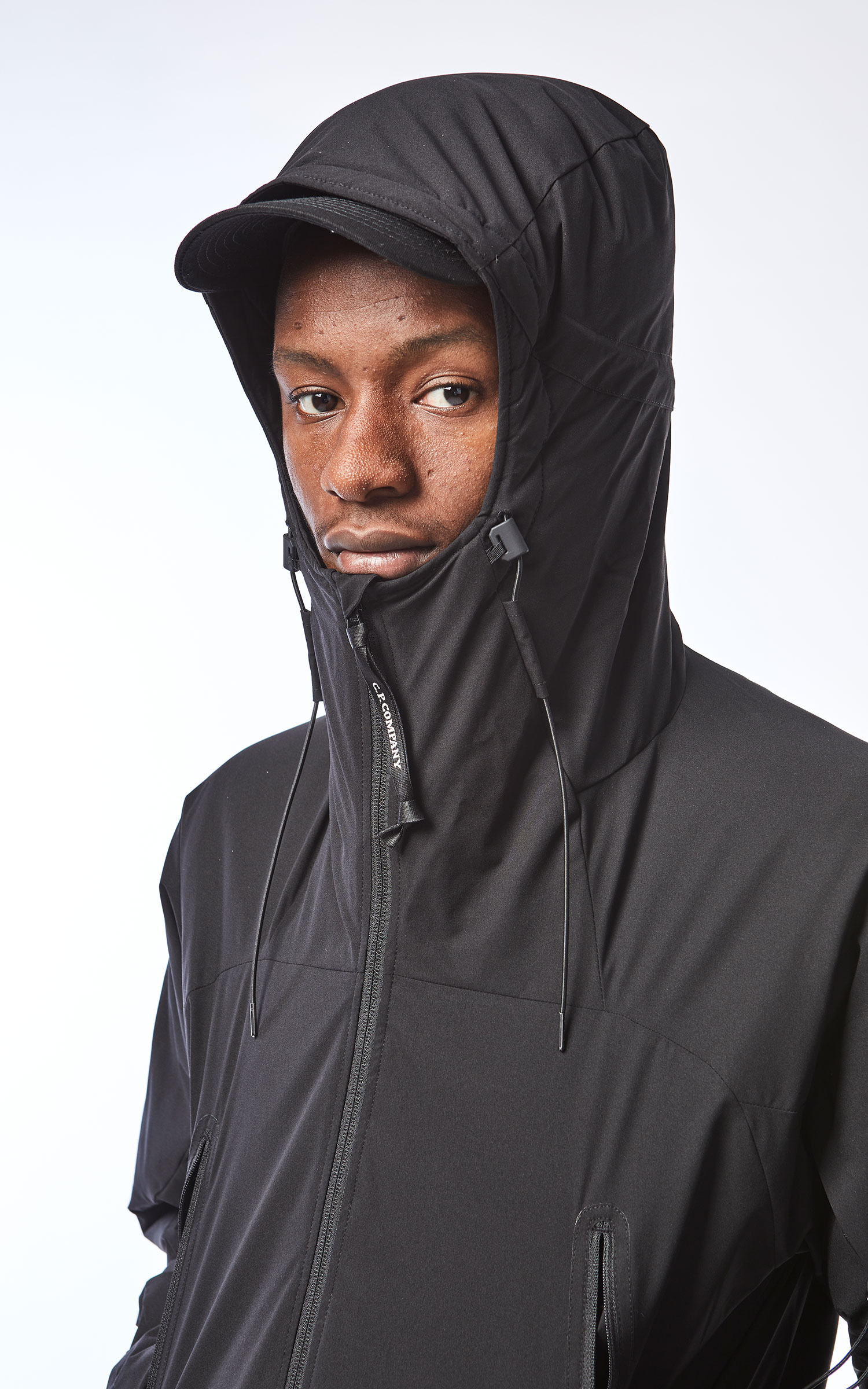 C.P. Company Pro-Tek Hooded Jacket Black | Cultizm