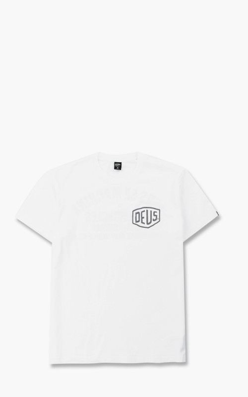 Deus Ex Machina Venice Address Tee White