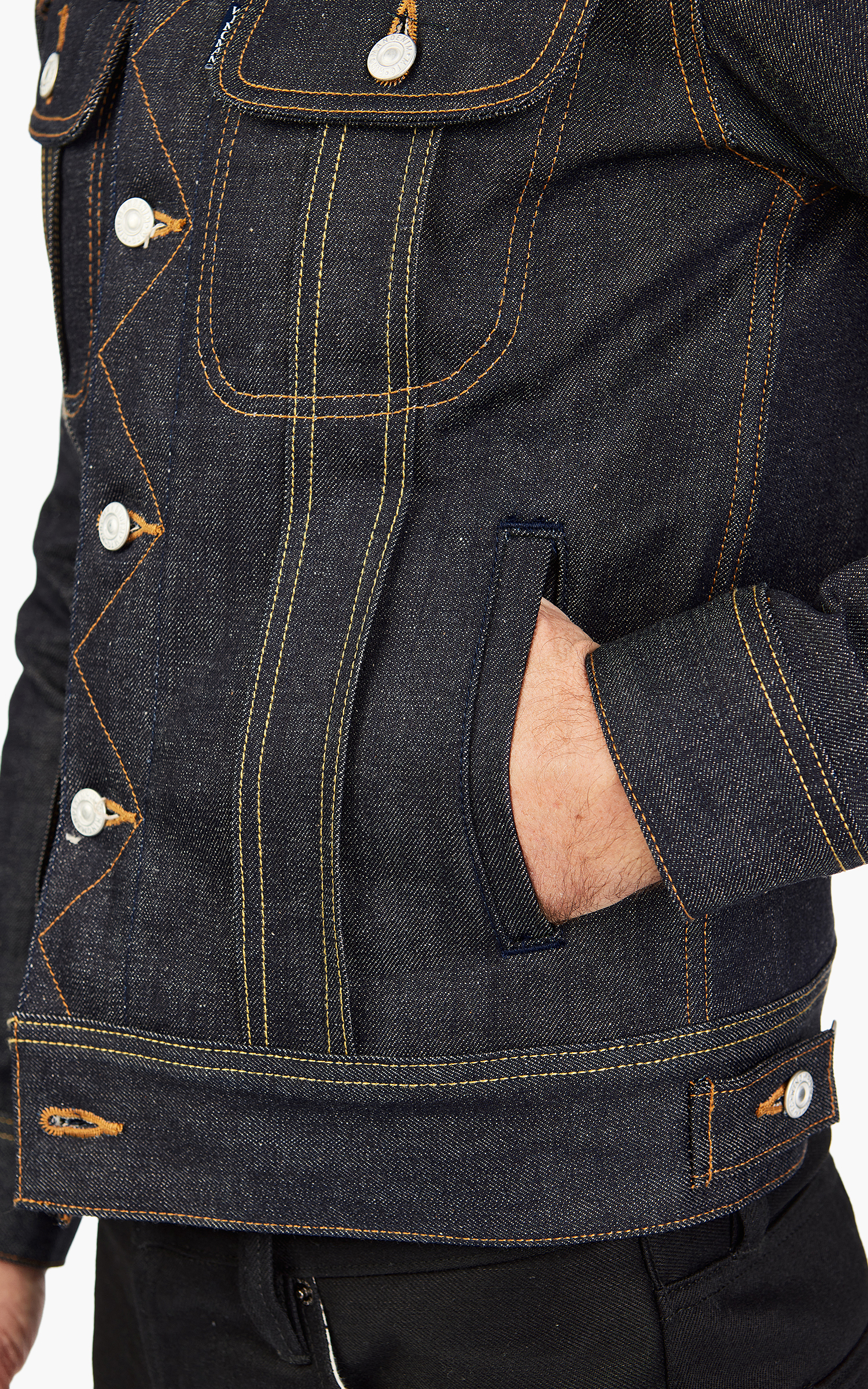 韓国 ファッション通販 Jacket Rider Denim Wingman Selvedge Cultizm | 14oz Indigo ウェア