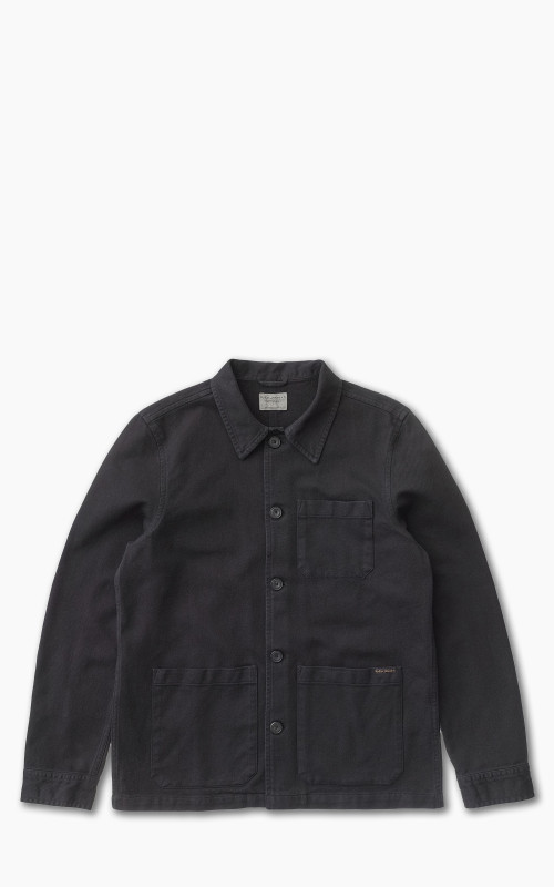 Nudie Jeans Barney Worker Jacket Black