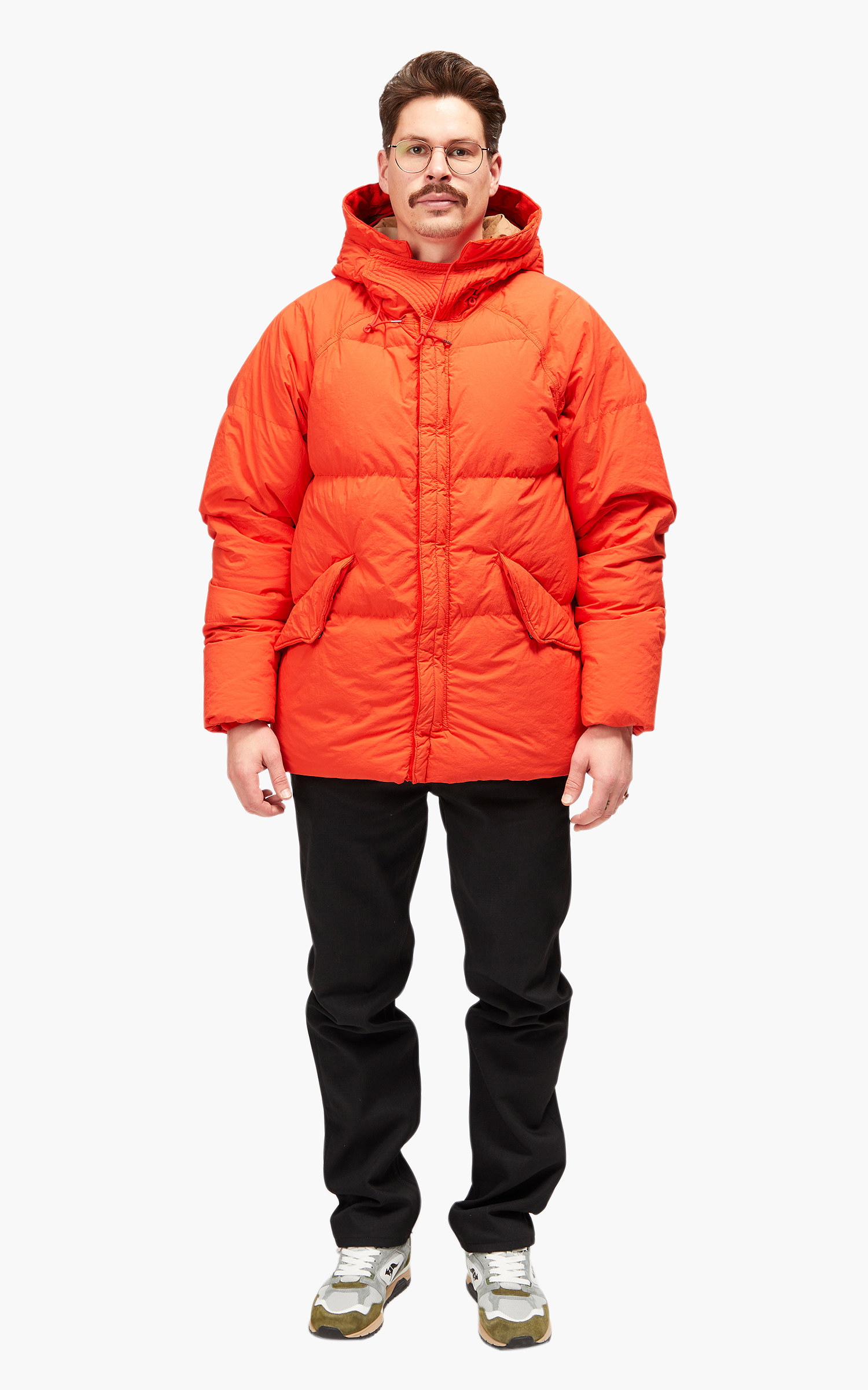 Ten C Artic Down Parka Orange Cultizm