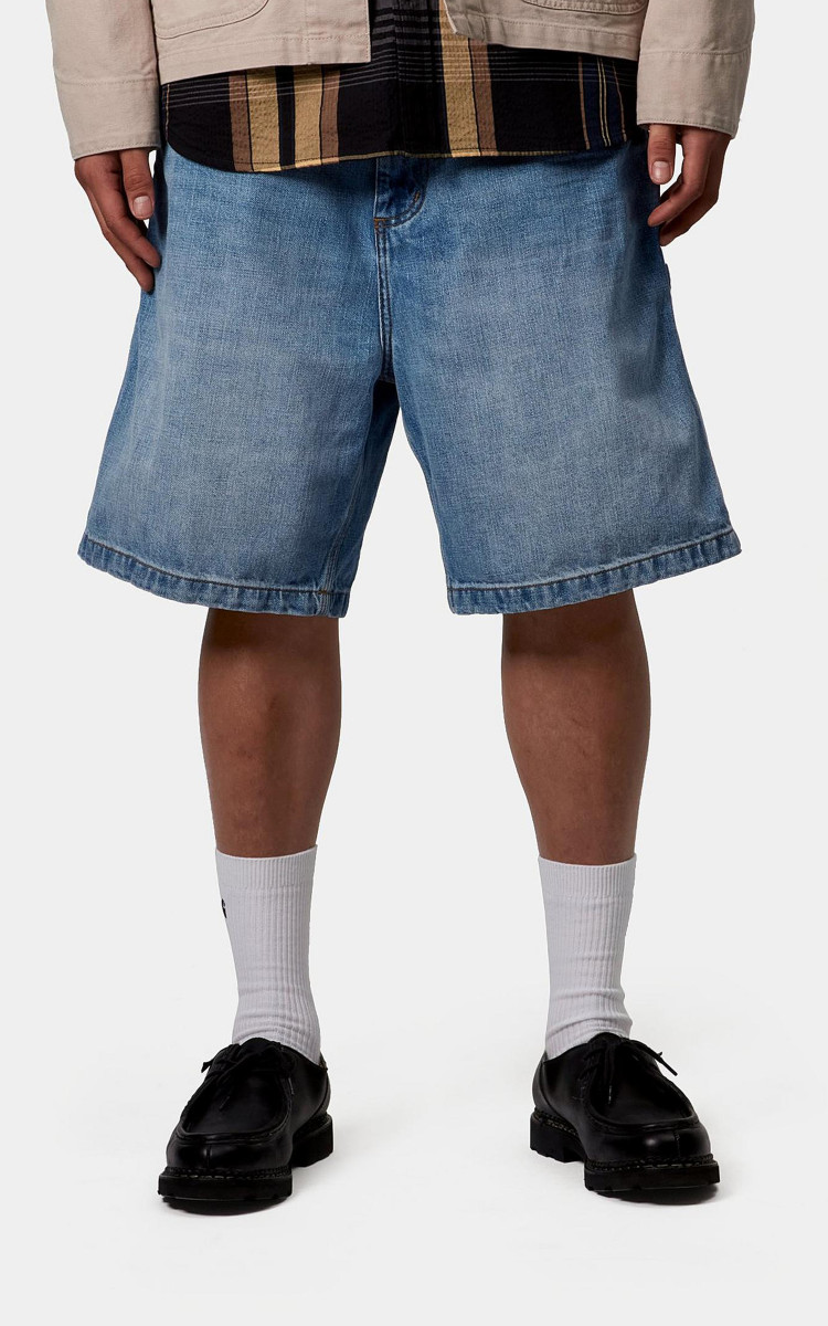 デニム・ジーパン CARHARTT OG SINGLE KNEE PANT CAMANO 5SA385 Carhartt WIP OG Single Knee Pant Camano Denim Blue Rinsed