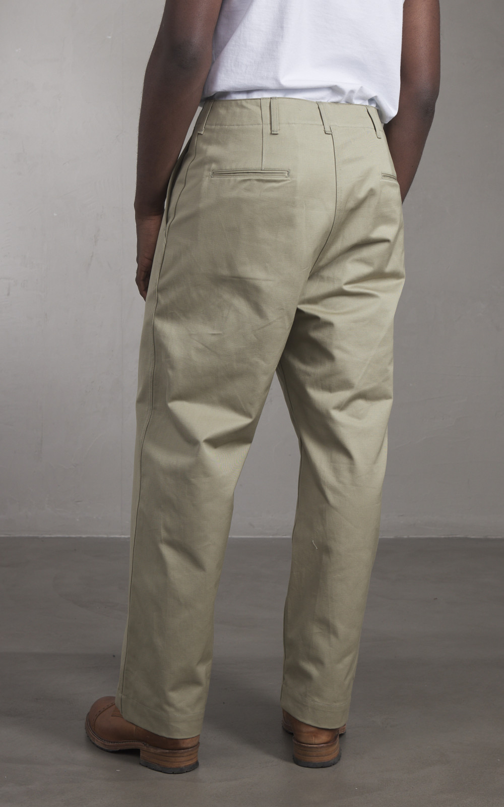 USARMY] Military Chino Trousers 45 Khaki [1940s-] Vintage