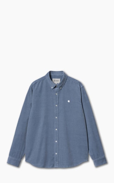 Carhartt WIP L/S Madison Fine Cord Shirt Sorrent/Wax