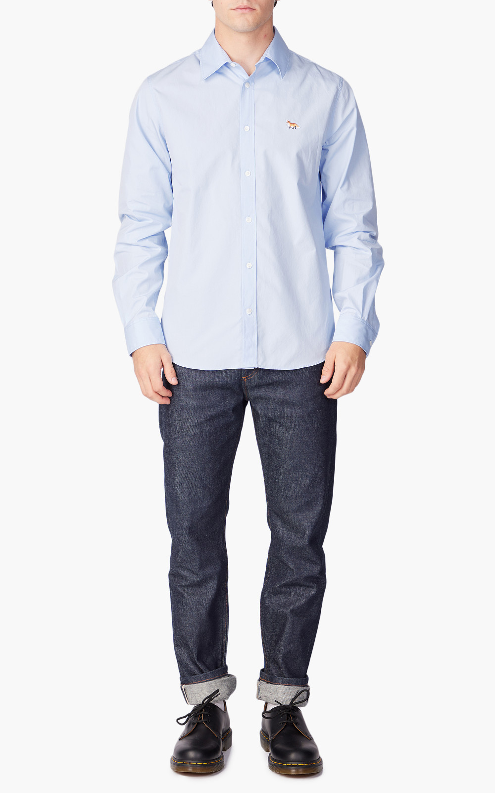 トップス Maison Kitsune/(W)BABY FOX CLASSIC SHIRT BABY FOX CLASSIC SHIRT | Maison Kitsuné