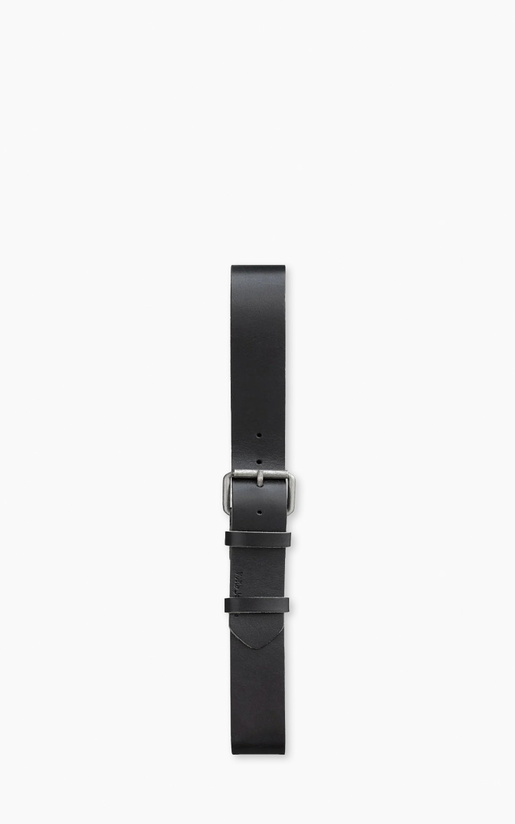 Lemaire Military Belt Leather Black | Cultizm Lemaire Military Belt Leather Black | Cultizm