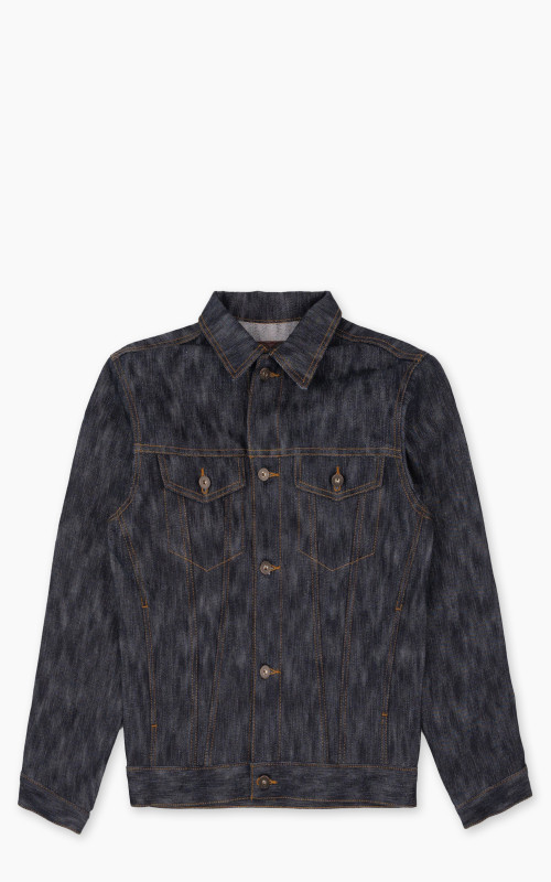 Naked & Famous Denim Denim Jacket Sakura Slub Selvedge Indigo 16.5oz