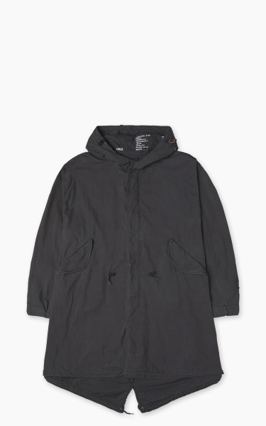 Military Surplus US M51 Fishtail Parka Vintage Washed Black