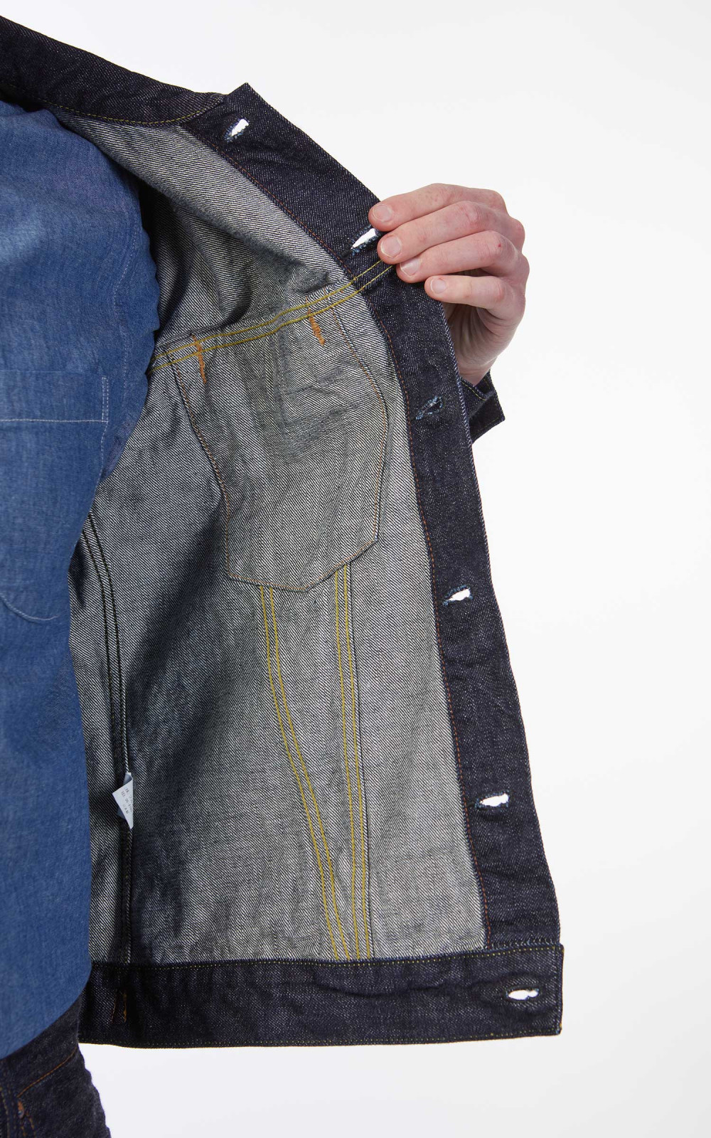ジャケット・アウター kaval indigo hard wash shop coat M kaval indigo hard wash shop coat M