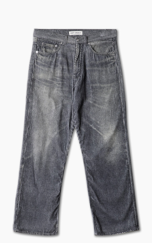 Our Legacy Third Cut Jeans Digital Dark Aurora Cord