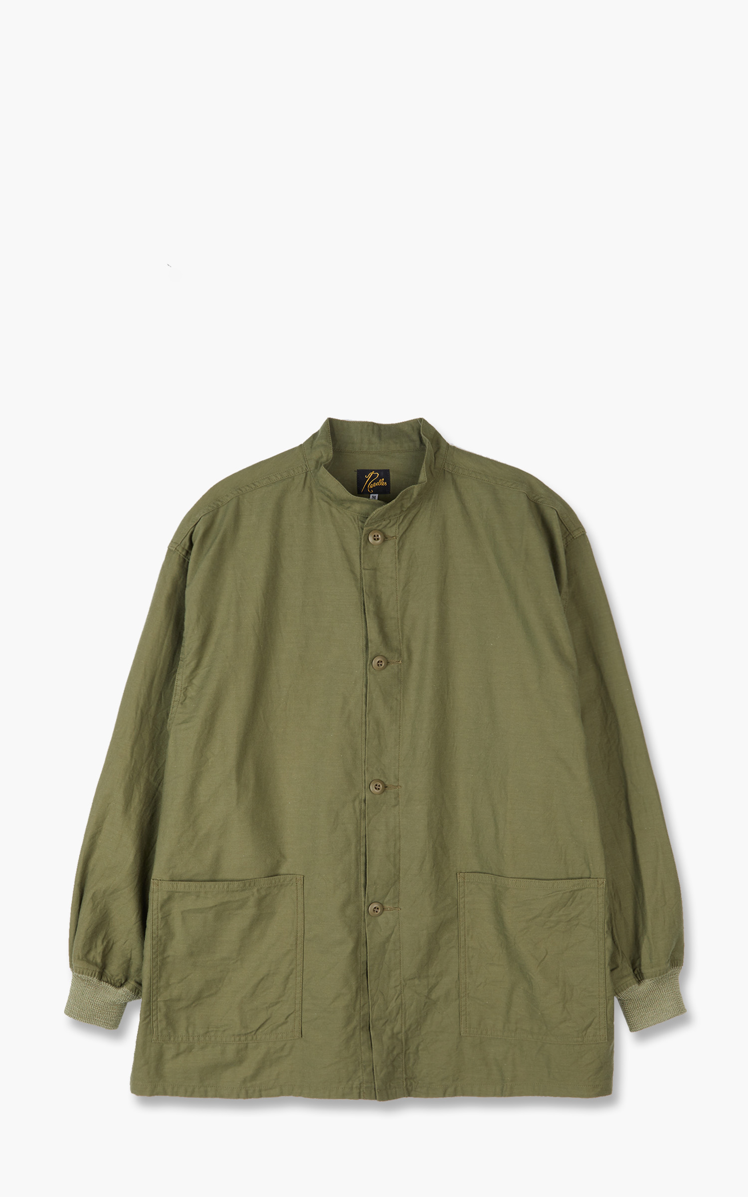 Needles S.C. Army Shirt Back Sateen Olive