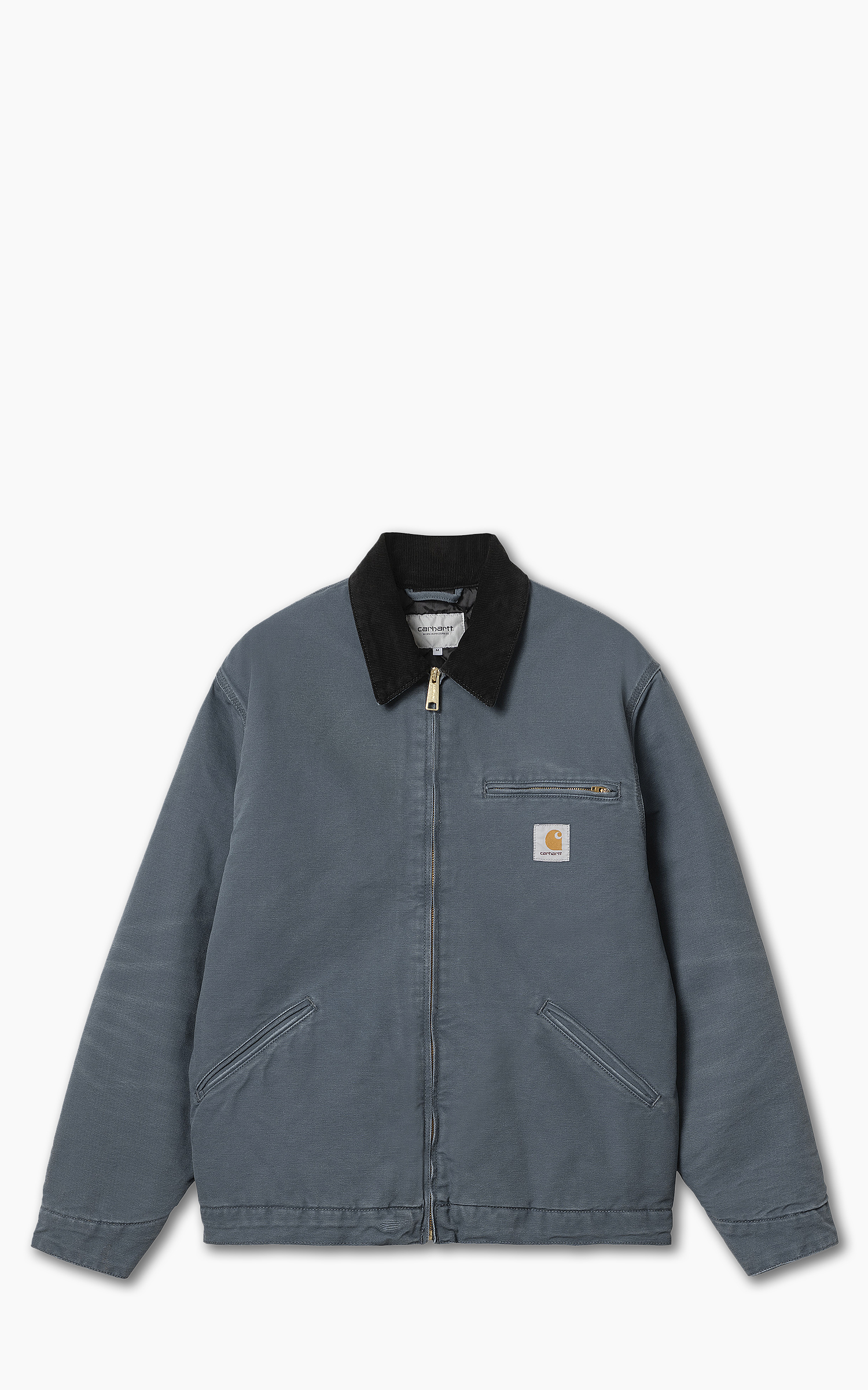 Carhartt WIP OG Detroit Jacket Aged Canvas Ore/Black | Cultizm