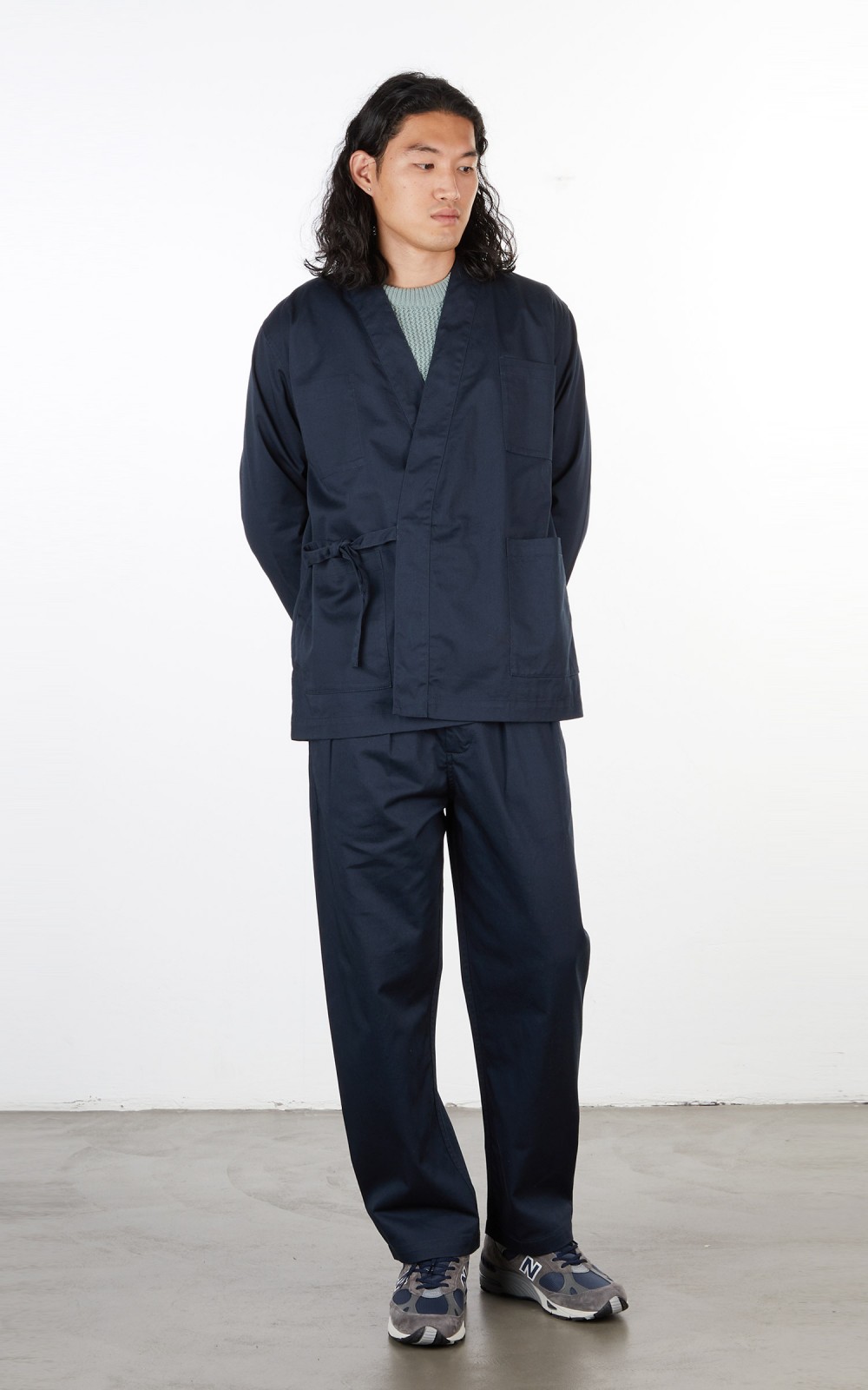 Universal Works Kyoto Work Jacket Twill Navy Cultizm
