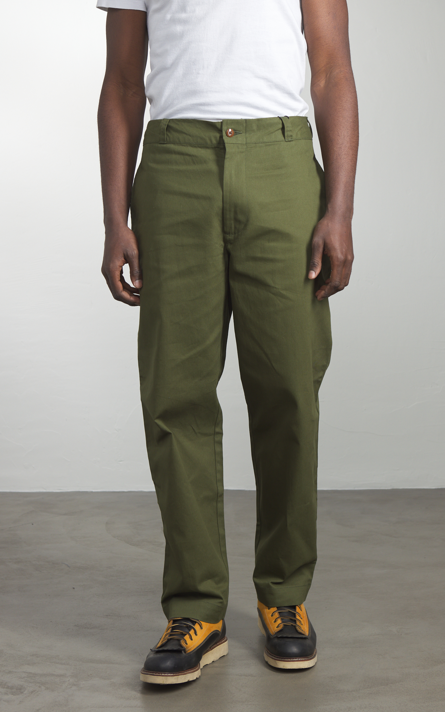 パンツ 60s army trousers chino 33x31 Vintage 60s Vietnam War Chino Pants Army Military Distressed