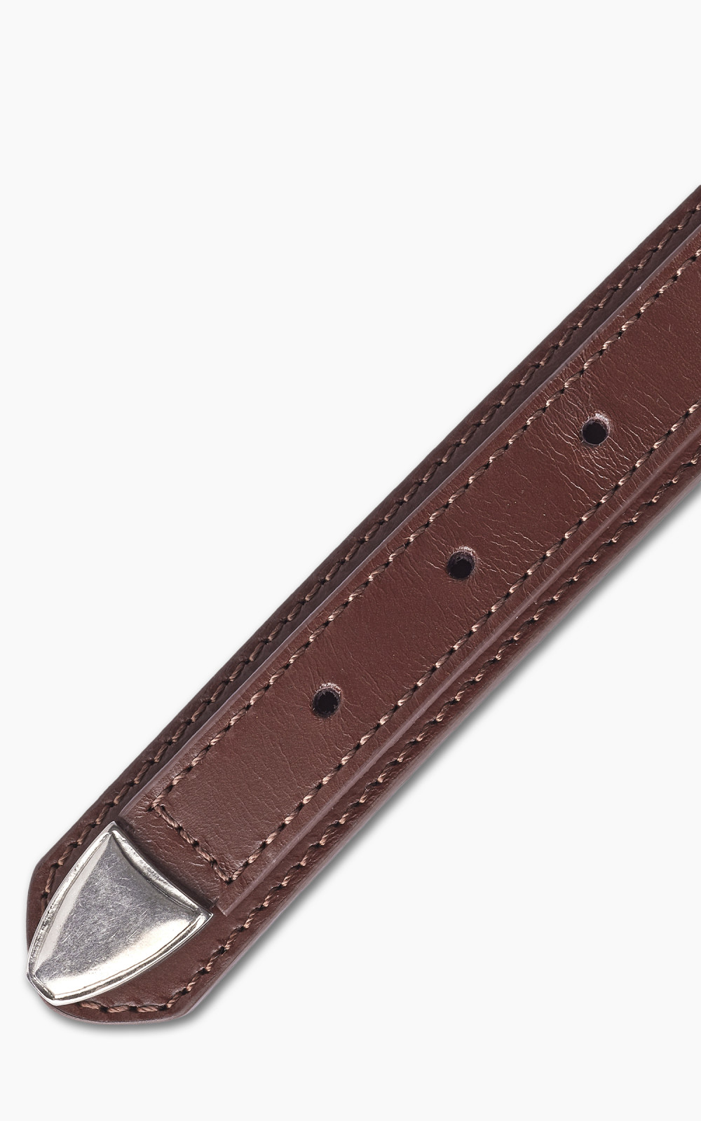 Lemaire Minimal Western Belt Leather Roasted Pecan | Cultizm Lemaire Minimal Western Belt Leather Roasted Pecan | Cultizm