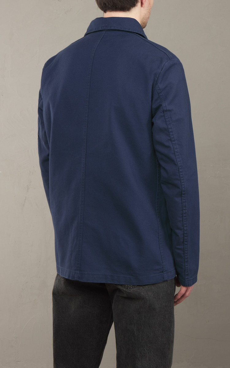 Vetra Workwear Jacket Organic Twill 1G/5C Navy | Cultizm