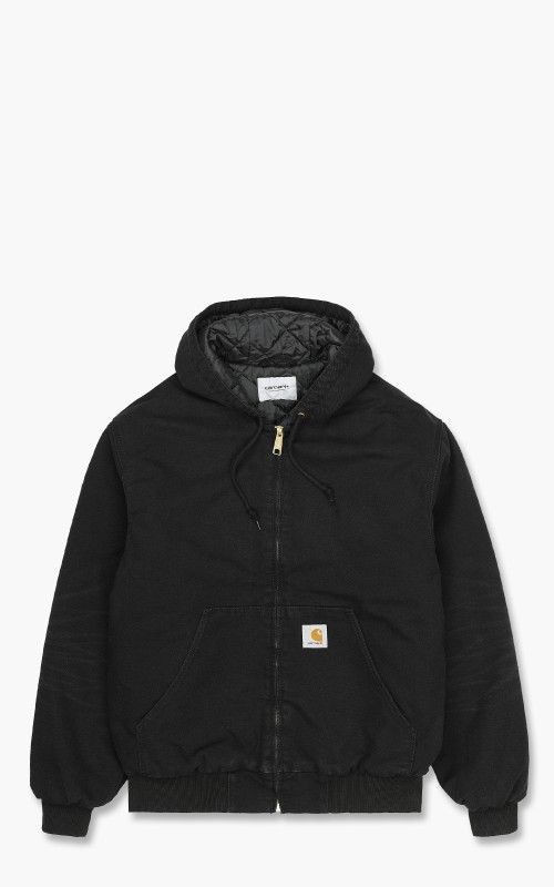 Carhartt WIP OG Active Jacket Aged Canvas Black I027360.89.3K