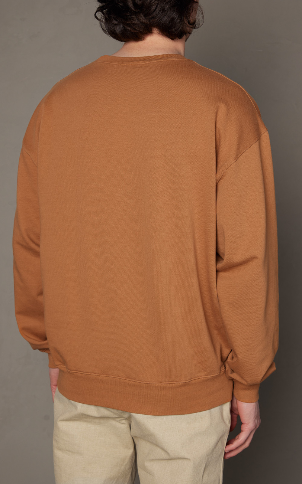 トップス AURALEE 24SS SUPER HIGH GAUZE SWEAT Super Gauze Sweat Pullover in Light Brown